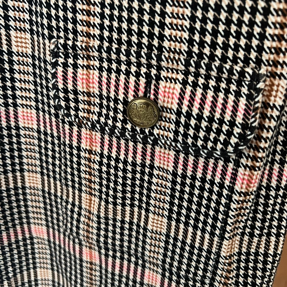 Loft Checkered Stretch Mini Dress - image 4